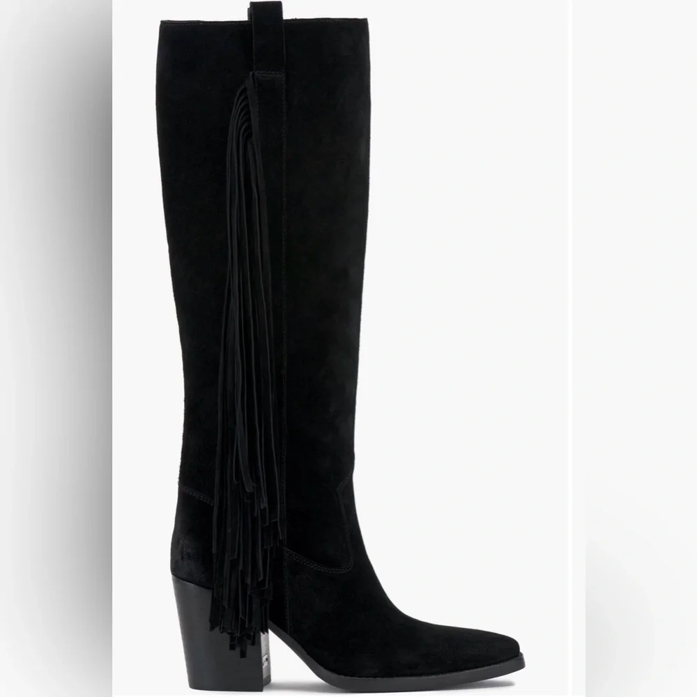 Vince Camuto Pelia Fringe Knee High Boot